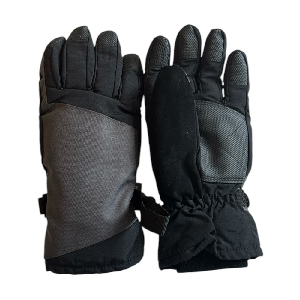 3x$15 3M Thinsulate Black & Gray Winter Sky Gloves